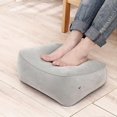 thumbnail image 3 of Inflatable Foot Rest Pillow Airplane Footrest Travel Home Foot Cushion Reduce Swelling Improve Circulation for Airplane Travel, Car, Train, Home & Off, 3 of 5