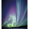 thumbnail image 3 of Aurora Borealis Duvet Cover Set, Exquisite Atmosphere Solar Starry Sky Calming Night Image, Decorative 3 Piece Bedding Set with 2 Pillow Shams, King Size, Dark Blue Mint Green, by Ambesonne, 3 of 3