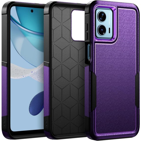 for Motorola Moto G 5G 2023 Case, [Shockproof] Military Grade Proof Protection [Dropproof] Rugged Protective Heavy Duty Phone Case Cover for Moto G 5G 2023 (Purple)