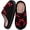 Black, variant on Women's Slippers Fuzzy Bow Plush Warm Indoor Cozy House Shoes Non-Slip Memory Foam