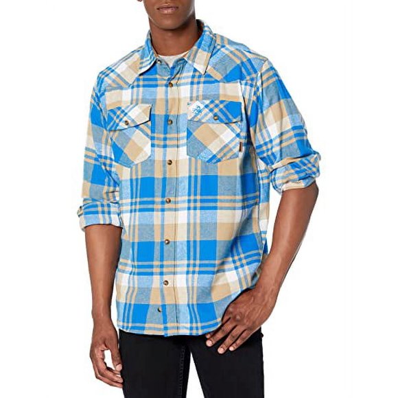 Legendary Whitetails Chemise en Flanelle Western pour Hommes, Liberty Range Plaid, Large