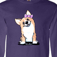 thumbnail image 4 of Inktastic Corgi Puppy Girl Long Sleeve T-Shirt, 4 of 5