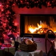 thumbnail image 3 of Holiday Time 20 Guirlandes Lumineuses DEL 5MM à Piles, Rouge, 3 of 4