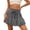 Grey, variant on Ruffled Tennis Skorts for Women High Waisted Pleated Mesh Layered Tulle Flowy A Line Mini Skirts with Pockets
