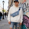 thumbnail image 6 of Waist Bag Running Belt Phone Holder Fanny Pack Lightweight Waterproof Sports Bag, Adjustable Strap Hands Free Secure Storage, for Running Hiking Cycling Travel Fitness, 6 of 6
