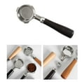 thumbnail image 4 of Abbracc 58mm Coffee Bottomless ,No Base,Semi-Automatic Coffee Machine Replacement Rosewood Handle, 4 of 7