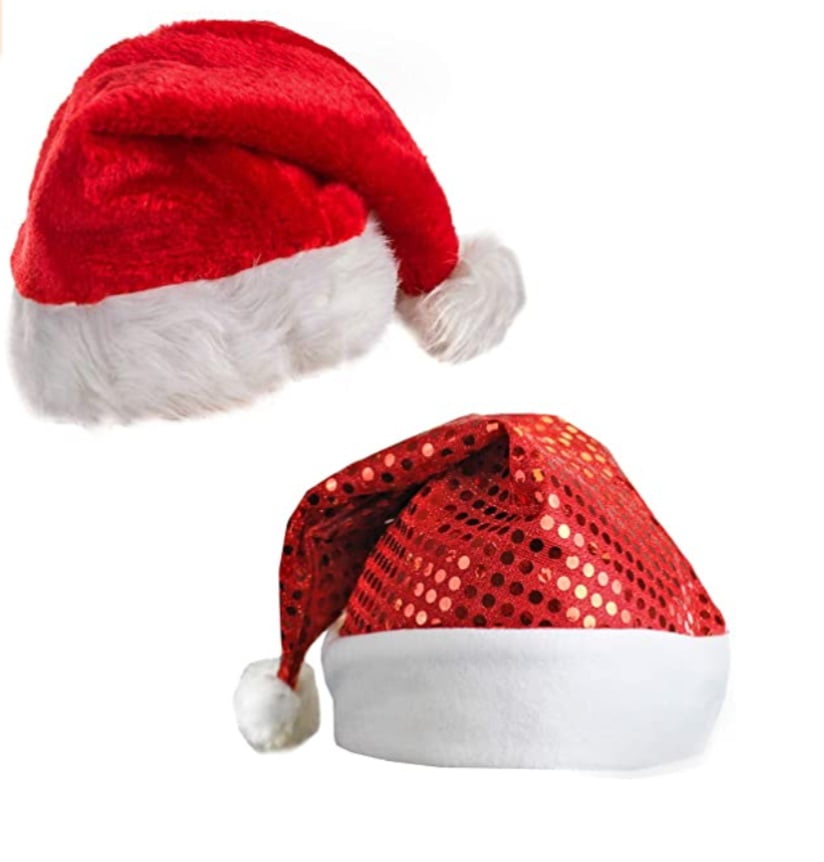 super plush santa hat