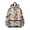 Football and Volleyball White Pattern, variant on Football and Basketball Black Pattern Cute School Backpack with Padded Back and Adjustable Shoulder Straps 13.4"x11"x4.7"