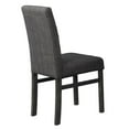 thumbnail image 3 of Best Master Furniture Vitaliya 19.5" Wood Dining Side Chair in Oak (Set of 2), 3 of 3