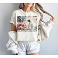 thumbnail image 4 of Stars and stripes and Jesus Christ Shirt 4th of July Tshirt christian religious faith Red white blue USA 4th July Independence patriotic, 4 of 6