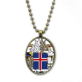thumbnail image 1 of Noruega emblema nacional país símbolo Collar Colgante de cadena vintage Colección de joyas colgantes Unbranded M, 1 of 3
