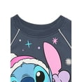 thumbnail image 3 of Disney Stitch Snow Girls Pullover Fleece Sweatshirt, Sizes 4-16, 3 of 3