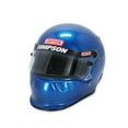 thumbnail image 5 of Simpson Racing 7950005 SD1 Dirt Track Auto Racing Helmet - Snell SA2020 - Blue - Adult XS, 5 of 5