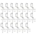 thumbnail image 2 of Window Blind Clip Replacements, 20Pcs 1.87-Inch Blind Clip Replacements, Heavy Duty, Easy Install Snap-On Clips For Wood Window Blinds, Meiiso, 2 of 8