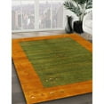 thumbnail image 2 of Ahgly Company Indoor Rectangle Contemporary Mahogany Brown Abstract Area Rugs, 6' x 9', 2 of 6