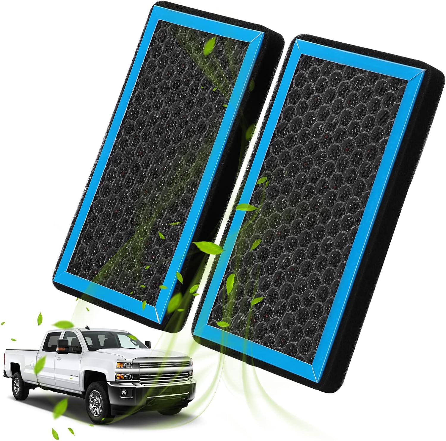 K&N Washable Cabin Air Filter VF2044 - Compatible With 2014-2020 Chevy Silverado, GMC Sierra, Tahoe, Suburban