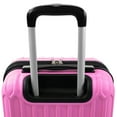 thumbnail image 5 of AMKA Honeycomb 22 in. Pink Carry-On Expandable Spinner Suitcase, 5 of 6