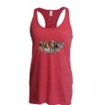 thumbnail image 1 of Normal is Boring - Women's Racerback Tank Top, up to Women Size 2XL - Horses Herd, 1 of 2