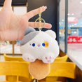 thumbnail image 2 of LLavero de Animal de peluche suave Kawaii para niños, colgante de coche, bolsa de felpa, DIY baratija, juguetes de animales de peluche, 1 unidad, 2 of 5