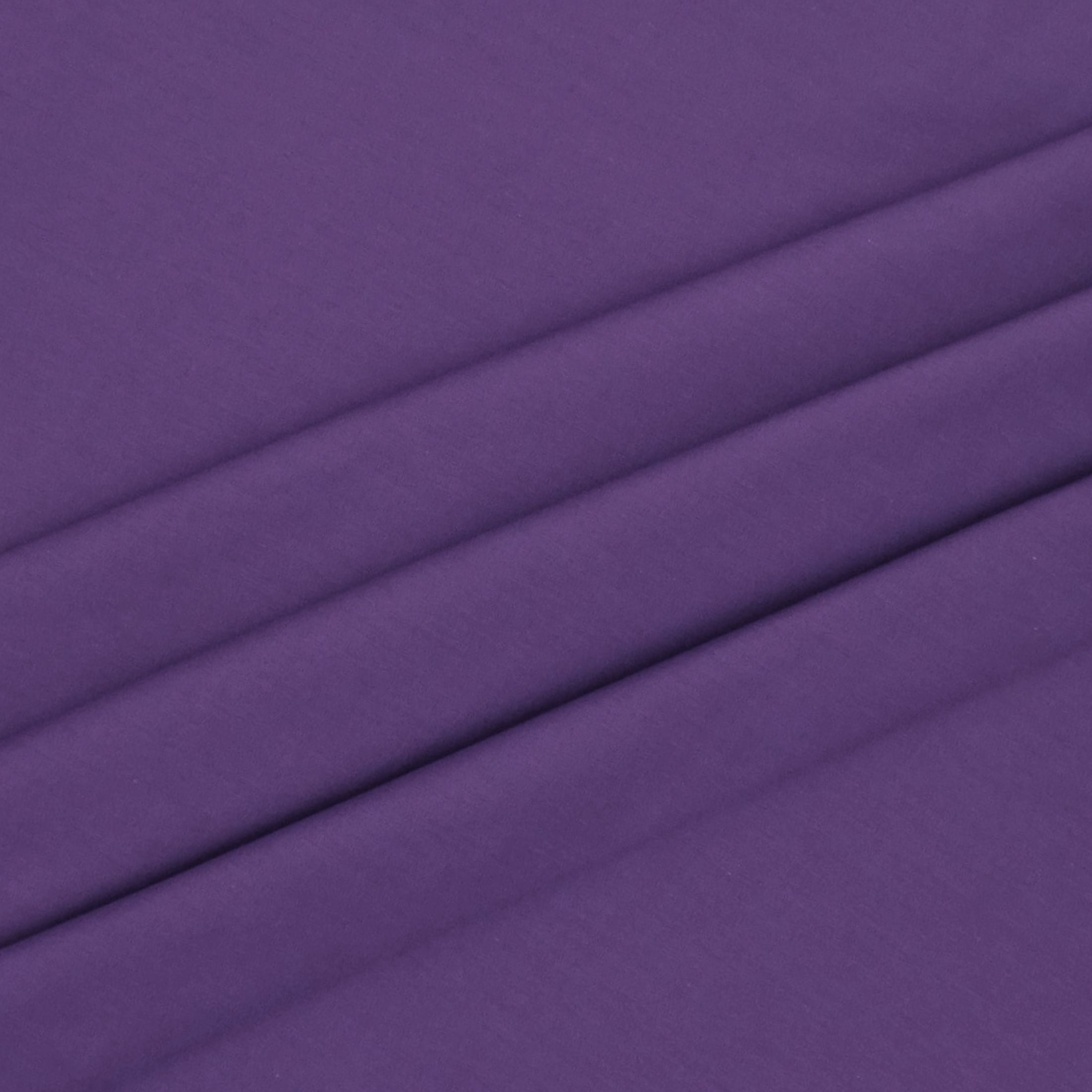 Shason Textile 4 Yard Cut Poly Cotton Fabric, Purple, 44" Wide for Craft & Quilting Projects