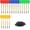 gold, variant on Soft Tip Darts, Bar Dart, Plastic Tip Darts Set, Attach Extra 100 Black 2BA Replacement Tips, Soft Tip Darts for Electronic/Plastic Dartboard