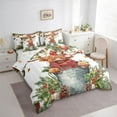 thumbnail image 3 of Castle Fairy 7-Piece Twin Bedding Set - Highland Cow (Xmas, Reversible), 3 of 8