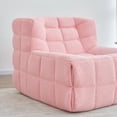 thumbnail image 5 of BSHTI Bean Bag Chair Sofa,Sherpa Beanbag Chair Couch for Adults,Armless Tufted Bean Bag Lounge Soft Comfy Chair for Bedroom,Living Room or Balcony(Pink), 5 of 8