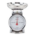 thumbnail image 2 of Mechanical Scale High Accuracy Stainless Steel Dial Food Scale With Removable Bowl For Kitchen Baking Cooking Clear Scale Dial, 2 of 8