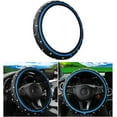 thumbnail image 6 of Bling Car Steering Wheel Cover, Non-Slip Elastic Stretch Leather Auto Steering Wheel Protector, Sparkling Diamond Vehicle Decor Accessories for Women, Universal for Vehicles, Blue, 6 of 12