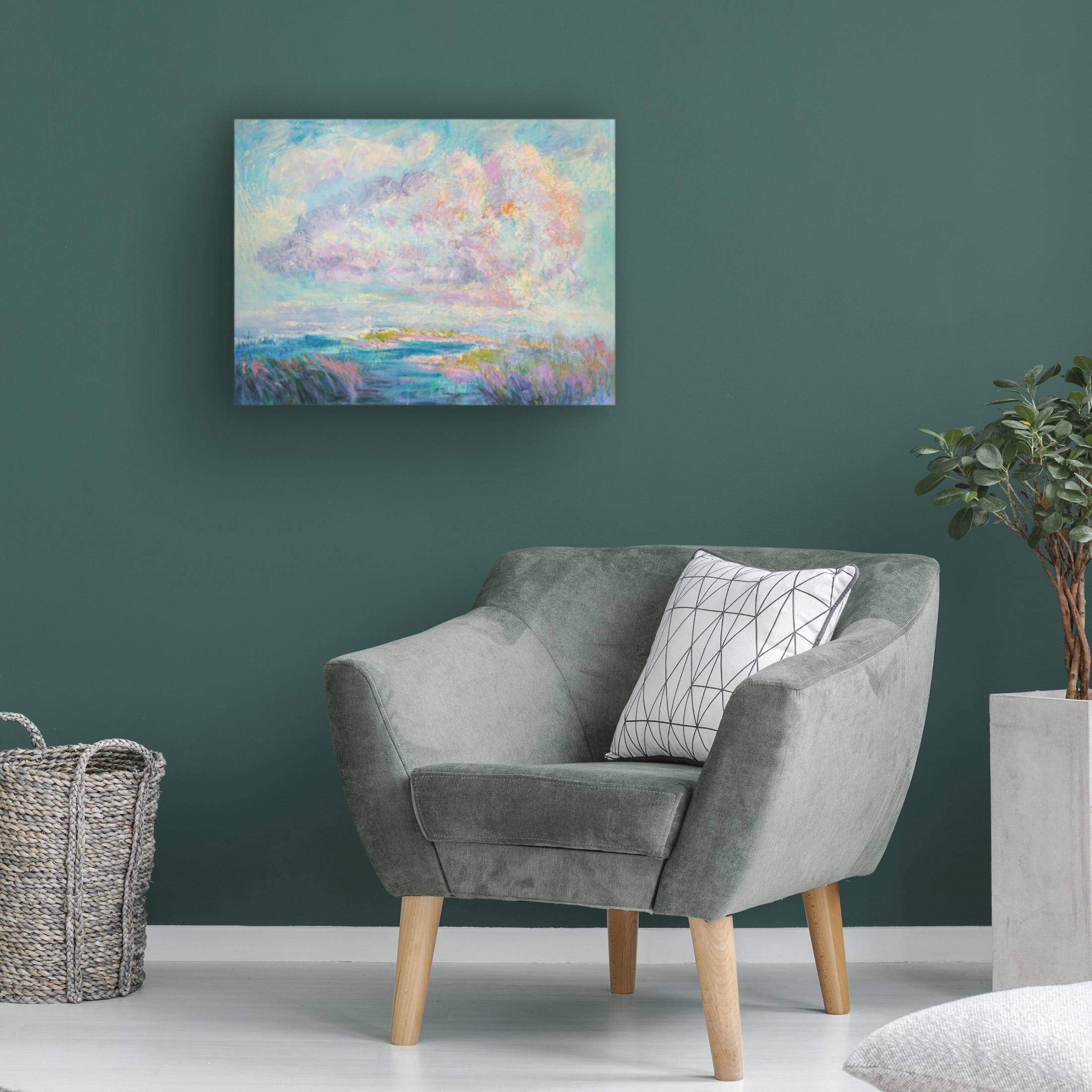 Trademark Fine Art Dorothy Fagan  Skies the Limit  II Canvas Wall Art