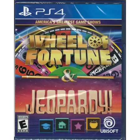 America''s Greatest Game Shows: Wheel of Fortune & Jeopardy! PS4 ( Free Shipping )