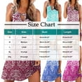 thumbnail image 3 of POTETI Summer Dresses for Women Casual Sleeveless Womens Mini Dresses Tank Crew Neck Boho Mini Beach Sundresses, 3 of 5