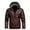 Red, variant on Leather Jacket Men Winter Plus Velvet Leisure Hooded Zipper Short Large Size Fitted Stand Collar Outerwear Winter Coats for Men Yellow XL