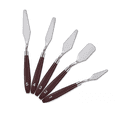 thumbnail image 1 of Espatulas Pintar Oleo Arte Escultura Pintura Artista 5 Pzs Marron/Plata, 1 of 5