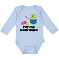 thumbnail image 3 of Inktastic Future Bookworm Boys or Girls Long Sleeve Baby Bodysuit, 3 of 5