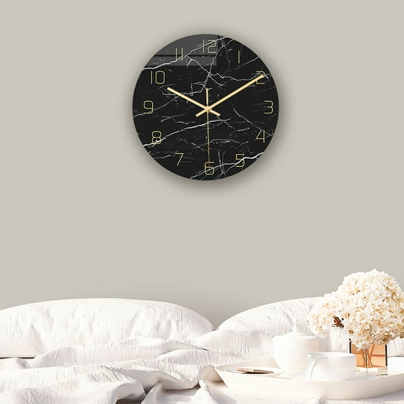 Niceauty 1Set Clocks for Home Decor Mantel Wall Clock for Bedroom