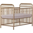 thumbnail image 1 of Monarch Hill Ivy Black Metal Baby Crib, 1 of 9