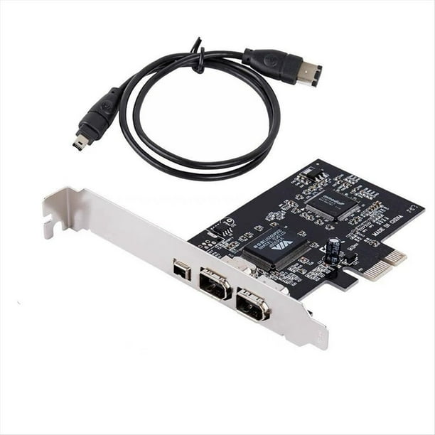 Tarjeta PCI-e Express, Cable de Tarjeta Controladora 1394a IEEE 1394b, Transferencia de Datos de Alta Velocidad, Edición de Vídeo, Grabación de Audio