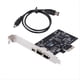 thumbnail image 1 of Tarjeta PCI-e Express, Cable de Tarjeta Controladora 1394a IEEE 1394b, Transferencia de Datos de Alta Velocidad, Edición de Vídeo, Grabación de Audio, 1 of 5