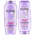 thumbnail image 5 of L'Oreal Paris Elvive Hyaluron Plump Hydrating Shampoo & Conditioner Set, Fresh, 25.2 fl oz, 5 of 10