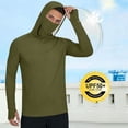 thumbnail image 4 of Aofany Sun Protection Shirts for Men with Face Cover Uv Spf Upf 50+ Rash Guard Sun Shirts Fishing Lightweight Long Sleeve Cooling Hoodies, 4 of 4