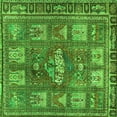 thumbnail image 1 of Ahgly Company Indoor Square Animal Green Traditional Area Rugs, 4' Square, 1 of 1