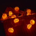 thumbnail image 3 of Guirlande Lumineuse Citrouille Halloween 20LED Décorations de l'Action de Grâce, 2 Modes Guirlande Lumineuse Citrouille Stable/lisse pour Fête Intérieure Extérieure, 3 of 7