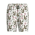 thumbnail image 6 of Daiia Flowe Rooster Mens Woven Stretch Pajama Short,Short Pajama Pants-3X-Large, 6 of 7