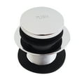 thumbnail image 4 of Westbrass Universal 1-3/8" Tip-Toe Bathtub Drain with Two-Hole Faceplate and 1-1/2" Adapter, Polished Chrome, 4 of 11