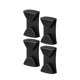 thumbnail image 2 of Clips para gafas de esquí, soporte universal de plástico para gafas, multifuncional, para deportes de invierno. negro 4 piezas, 2 of 6