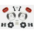 thumbnail image 2 of Wilwood Forged Dynalite Front Hat Kit 11.00in Drilled Red Integra/Civic w/Fac.240mm Rtr, 2 of 4