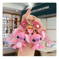 thumbnail image 2 of Kawaii Cartoon Stitch Angel Keychain, Cute Backpack Pendant & Key Holder, Perfect Gift, 2 of 5