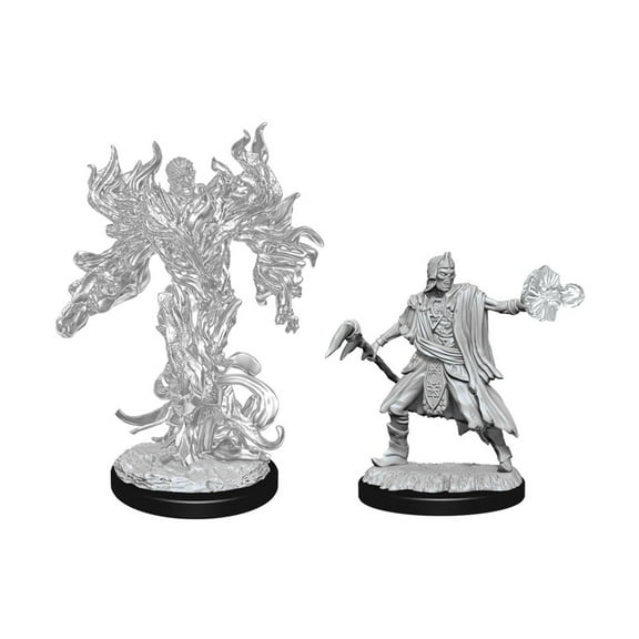 WizKids WZK90316 Dungeons & Dragons Nolzus Marvelous Unpainted - Allip & Deathlock W15 Miniature Game - 2 Count