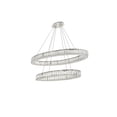 thumbnail image 5 of Monroe Integrated LED light Chrome Chandelier Clear Royal Cut Crystal, 5 of 9